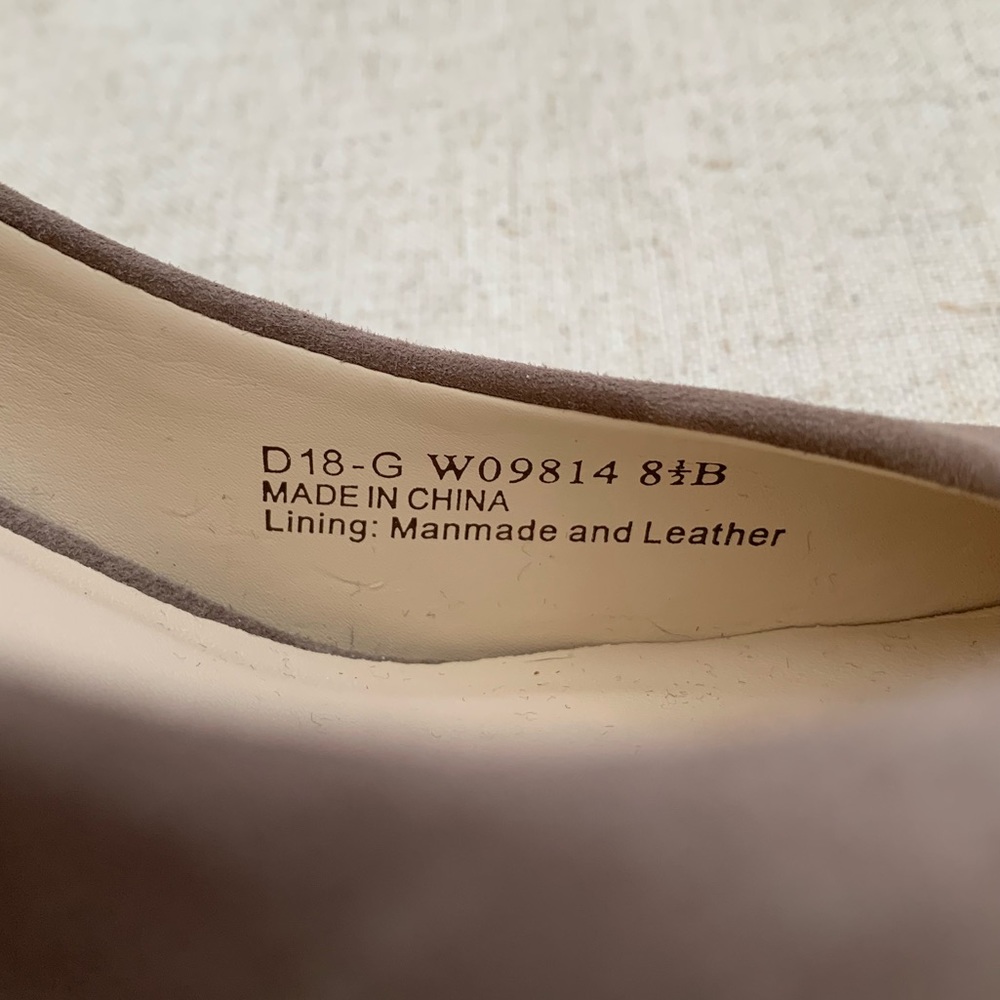 NWOT COLE HAAN Renner Grand Pump 95 II • Color Morel Suede • Size 8.5 - Picture 12 of 16